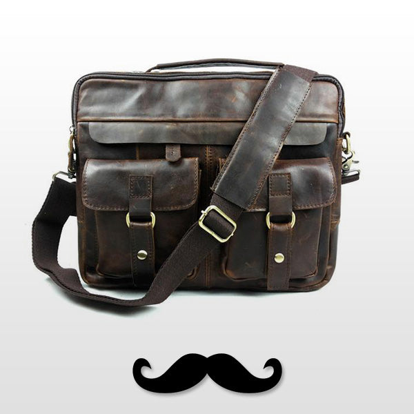 The Aviators Briefcase - Mustache Trading 